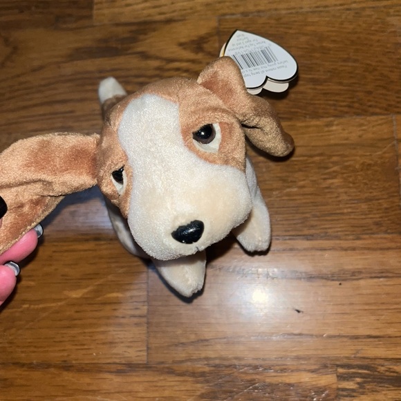 Ty Beanie Baby Basset Hound Vintage 1990s Tracker Rare With Tush Tag - Picture 2 of 11